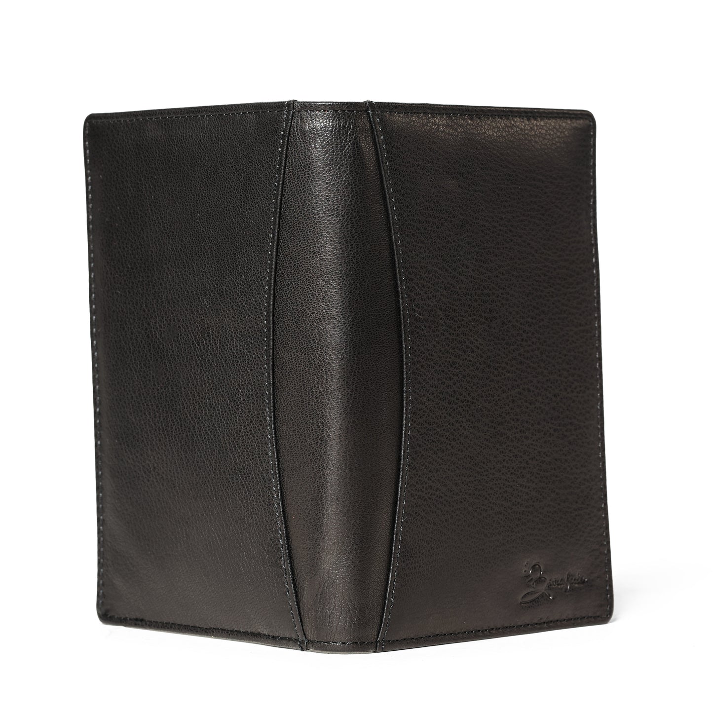 Bee Bonafide Premium Leather Passport Holder Covers (Black)