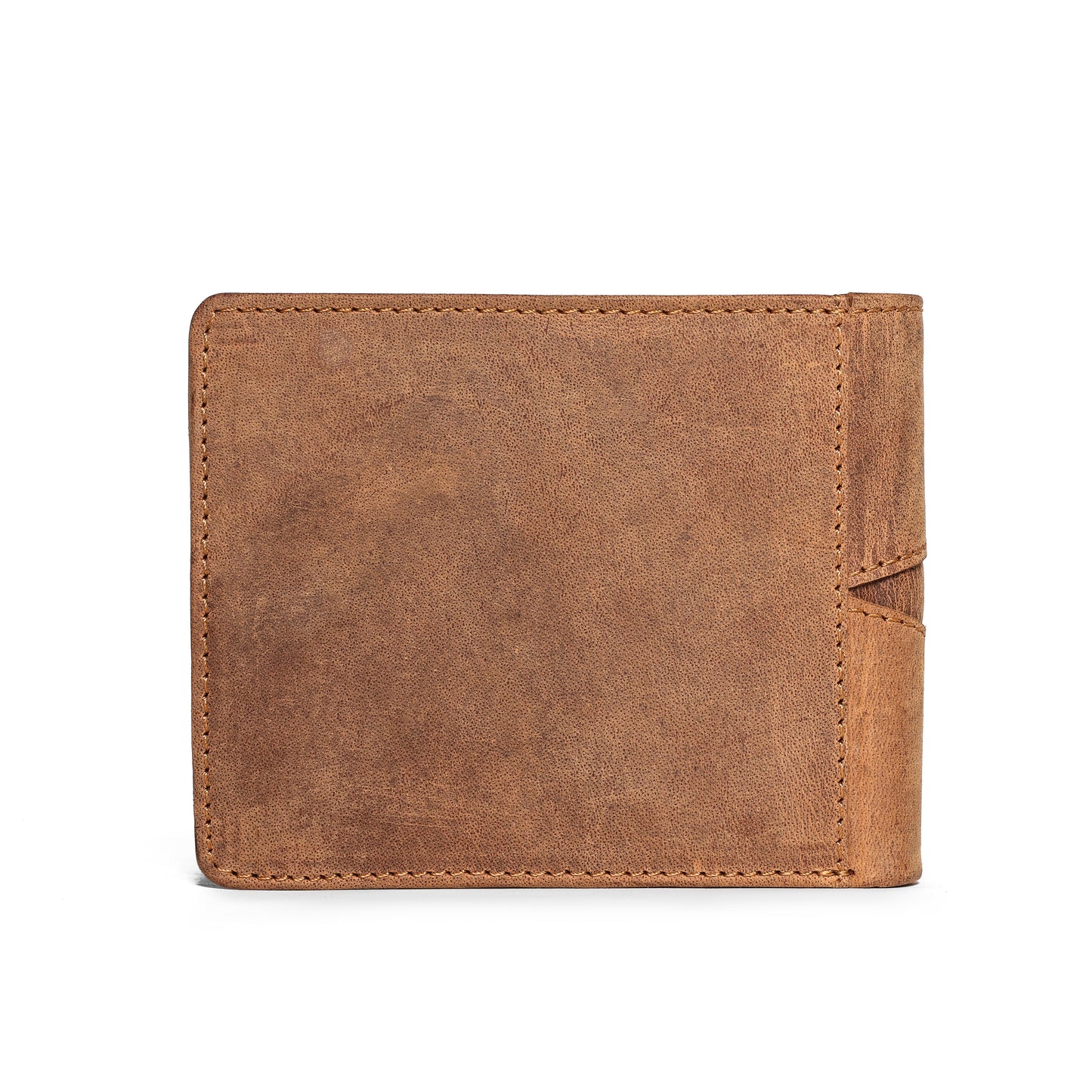 Premium Patterned Tan Wallet | Handmade by Bee Bonafide| RFID Blocking |