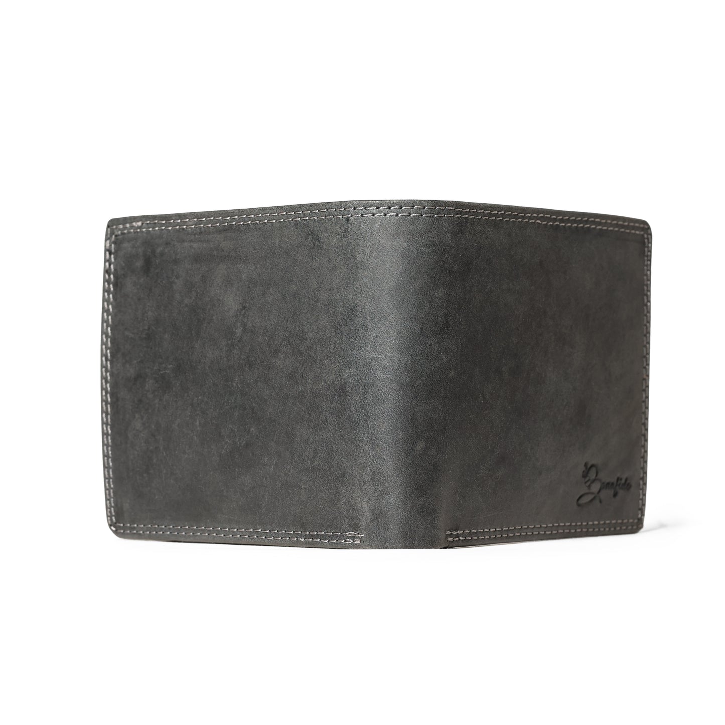 Classic Black Leather Wallet | Bee Bonafide