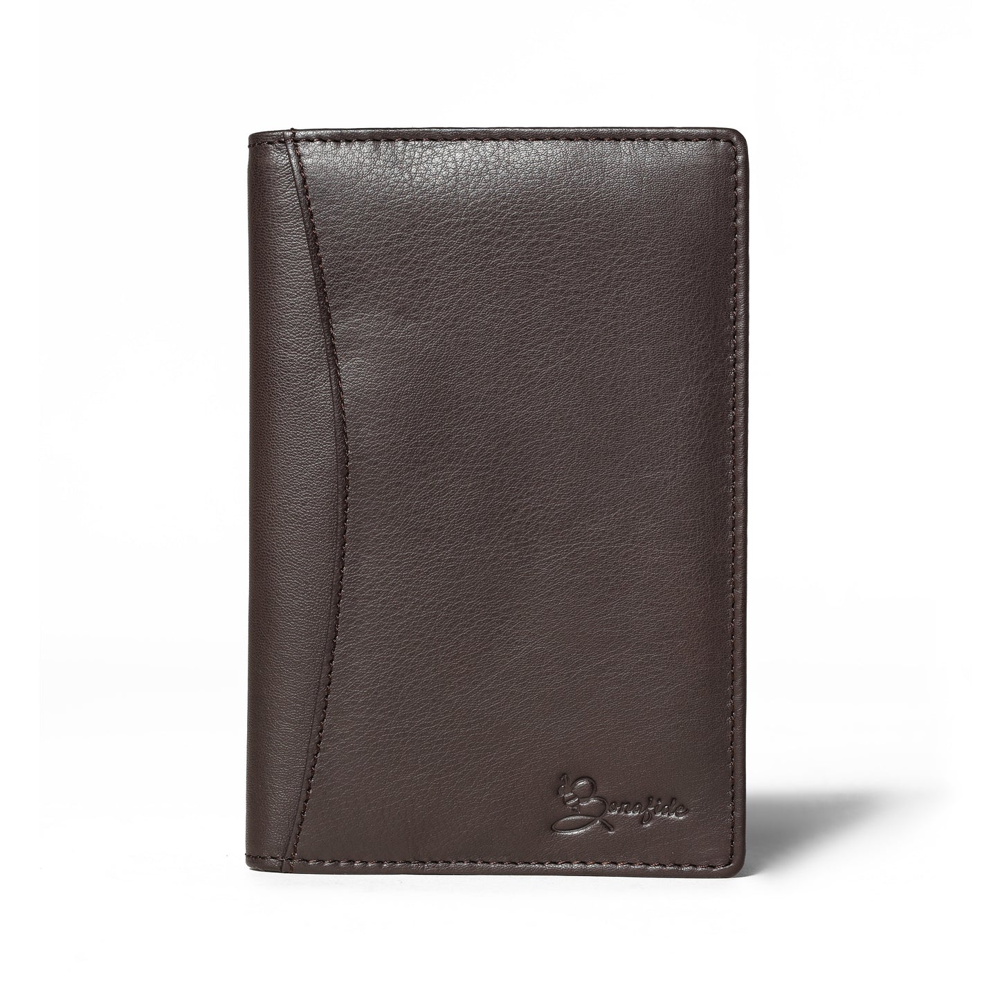 Bee Bonafide Premium Leather Passport Holder Covers (Brown)